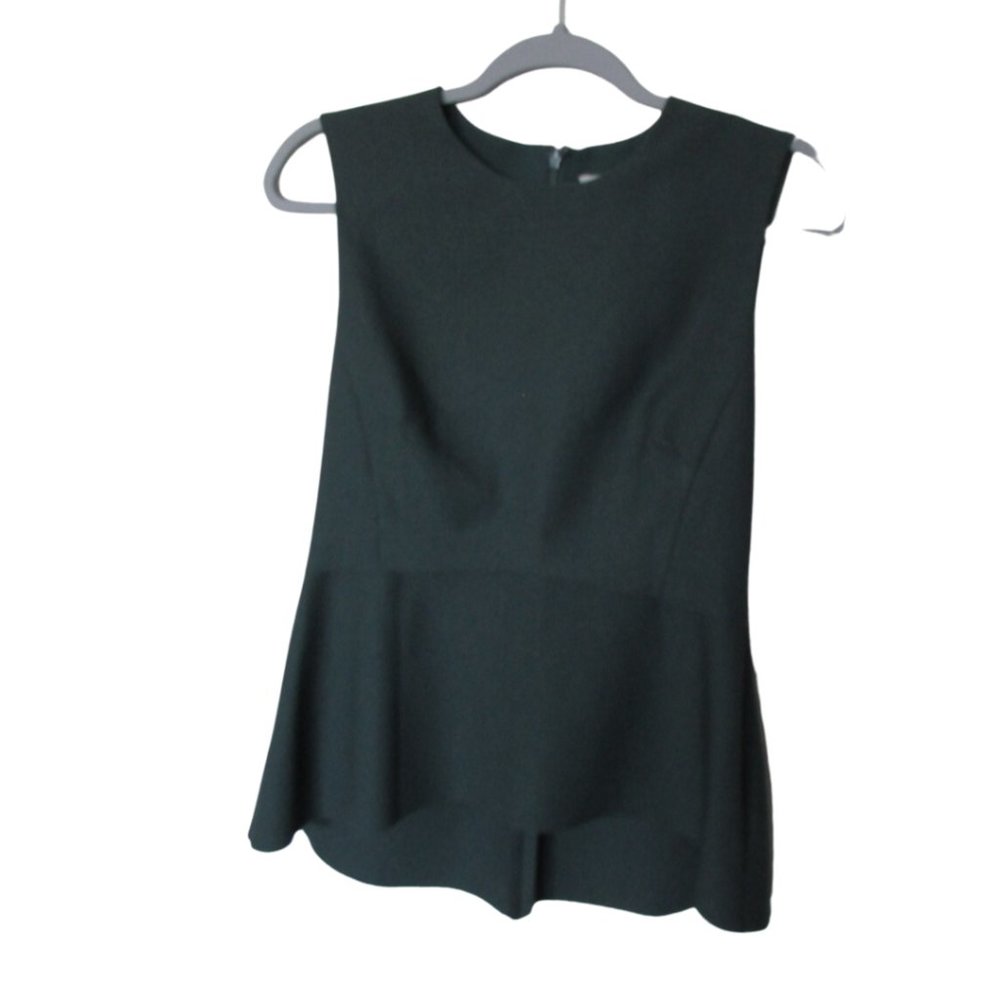 Grey by Jason Wu Forest Green Sleeveless Top